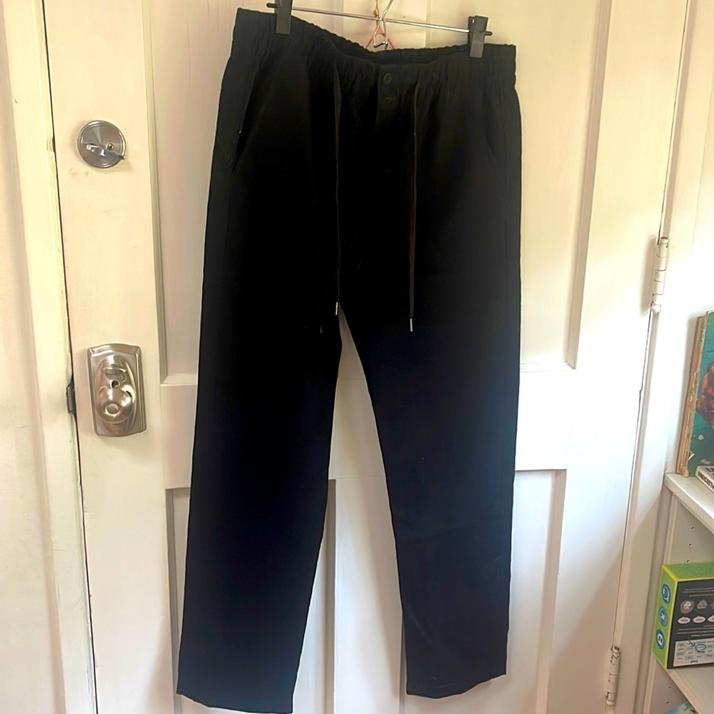 Helmut Lang Wool  Drawstring Pants